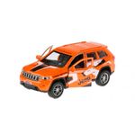 Macheta auto Technopark Jeep Grand Cherokee  Sport orange 1:32 fotografia produsului View 3 S