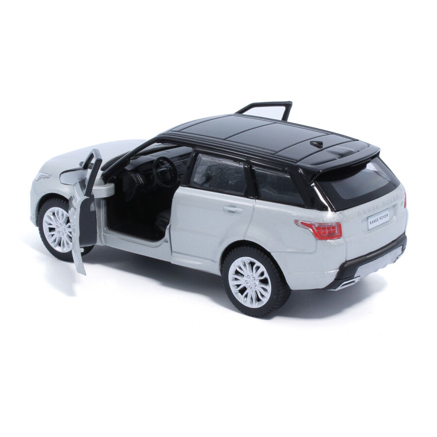 Macheta auto Tayumo Range Rover Sport, 1:36, Indus Silver fotografia produsului View 3 L