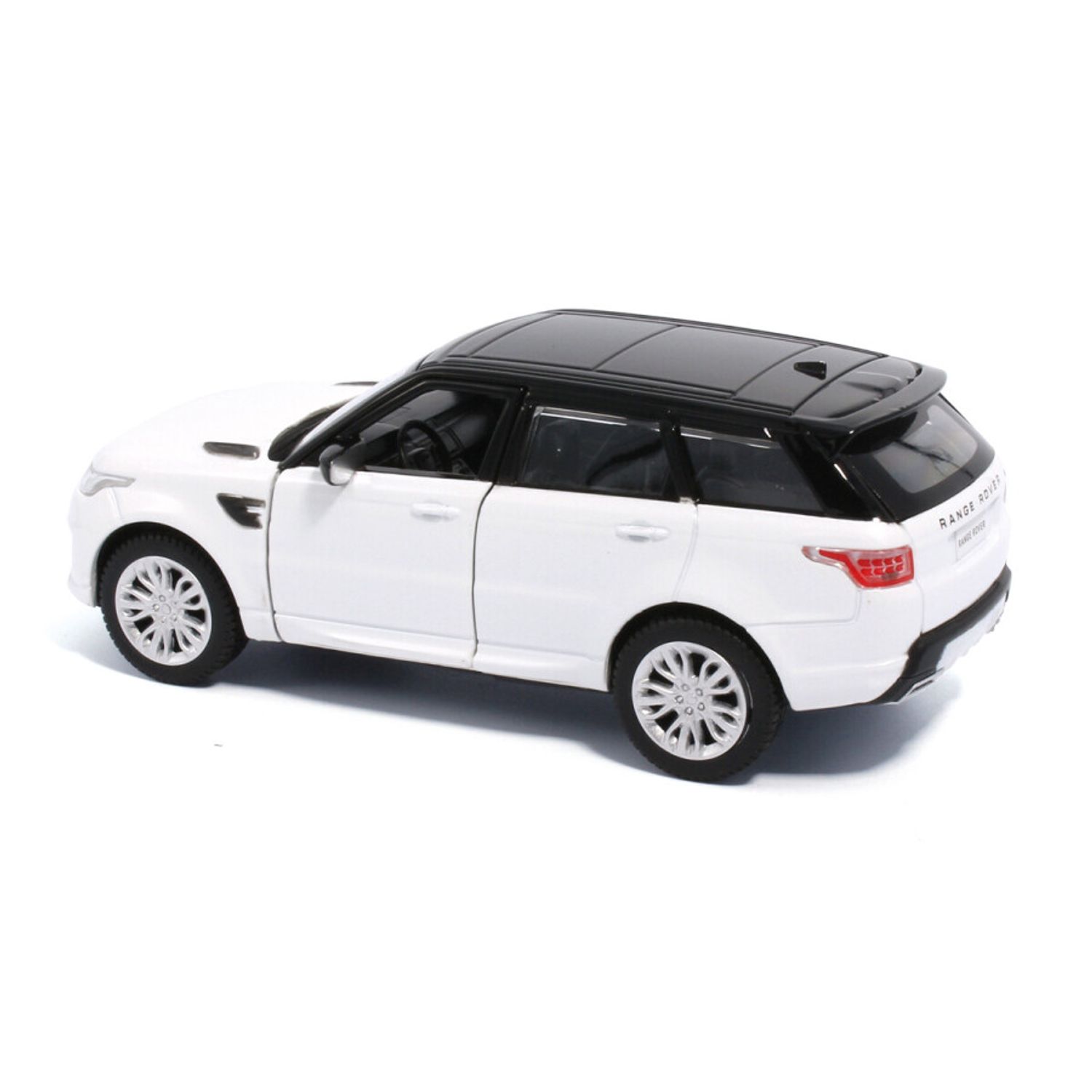 Macheta auto Tayumo Range Rover Sport, 1:36, Fuji White fotografia produsului View 2 L