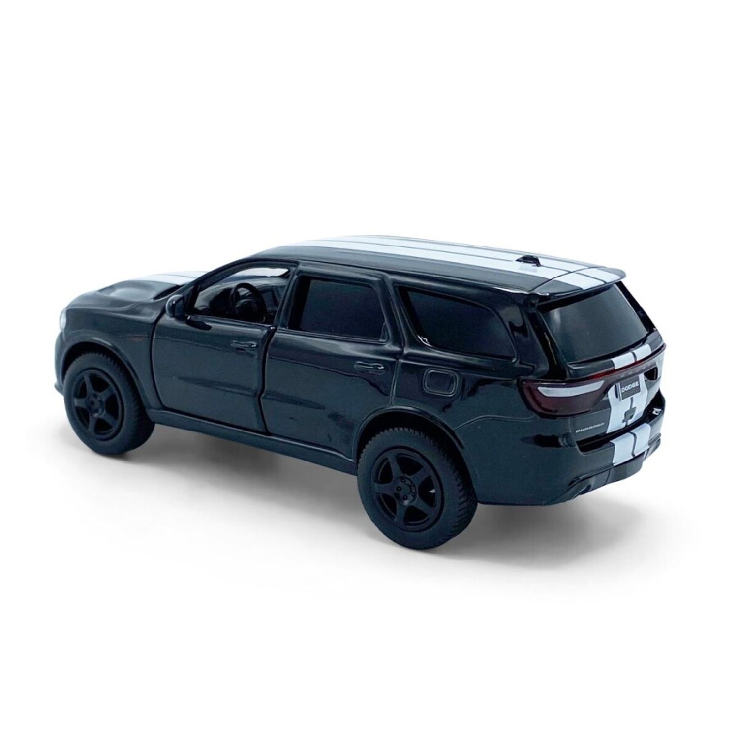Macheta auto Tayumo Dodge Durango SRT, 1:36, Black and White striping fotografia produsului View 2 L
