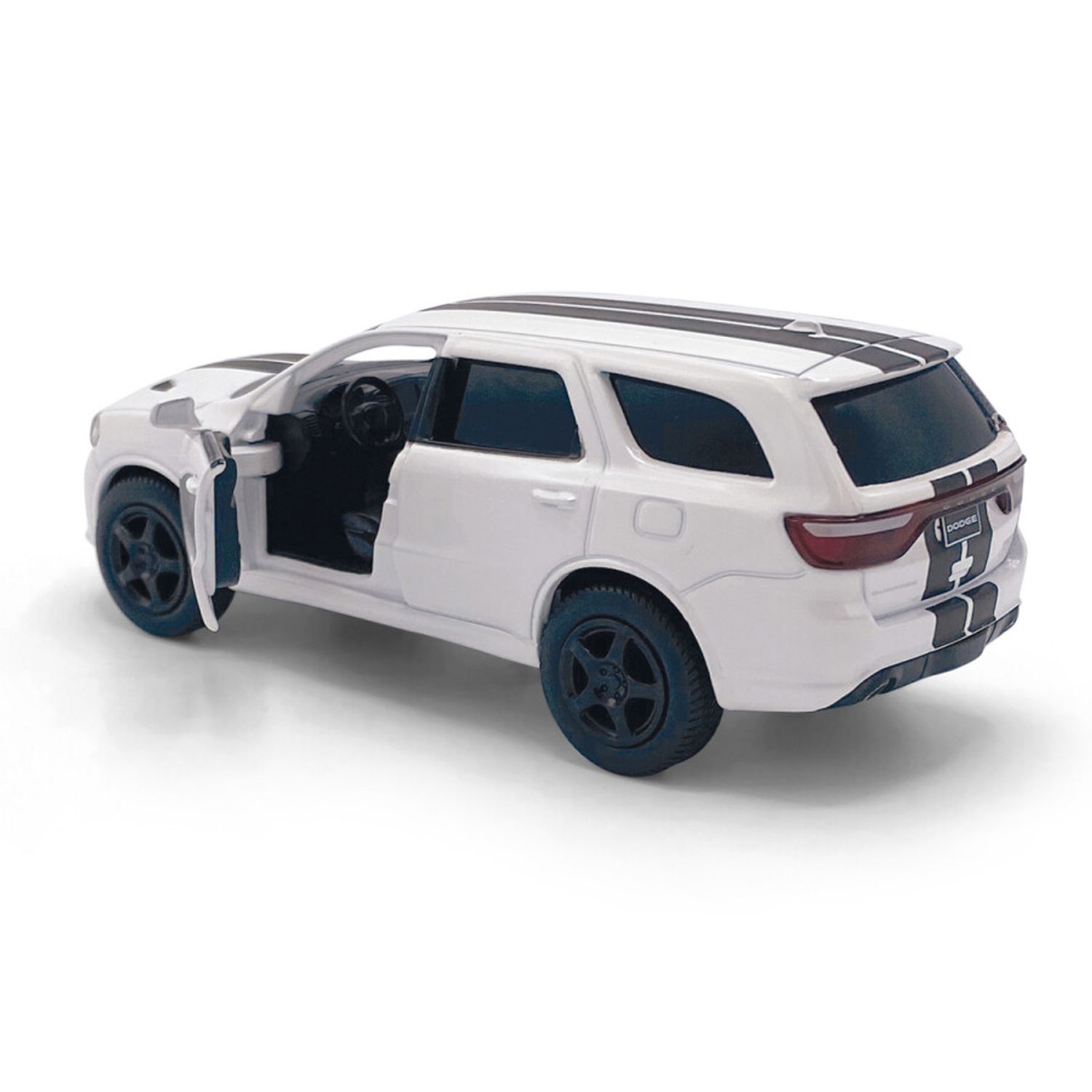 Macheta auto Tayumo Dodge Durango SRT, 1:36, White and Black striping fotografia produsului View 3 L