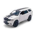 Macheta auto Tayumo Dodge Durango SRT, 1:36, White and Black striping fotografia produsului