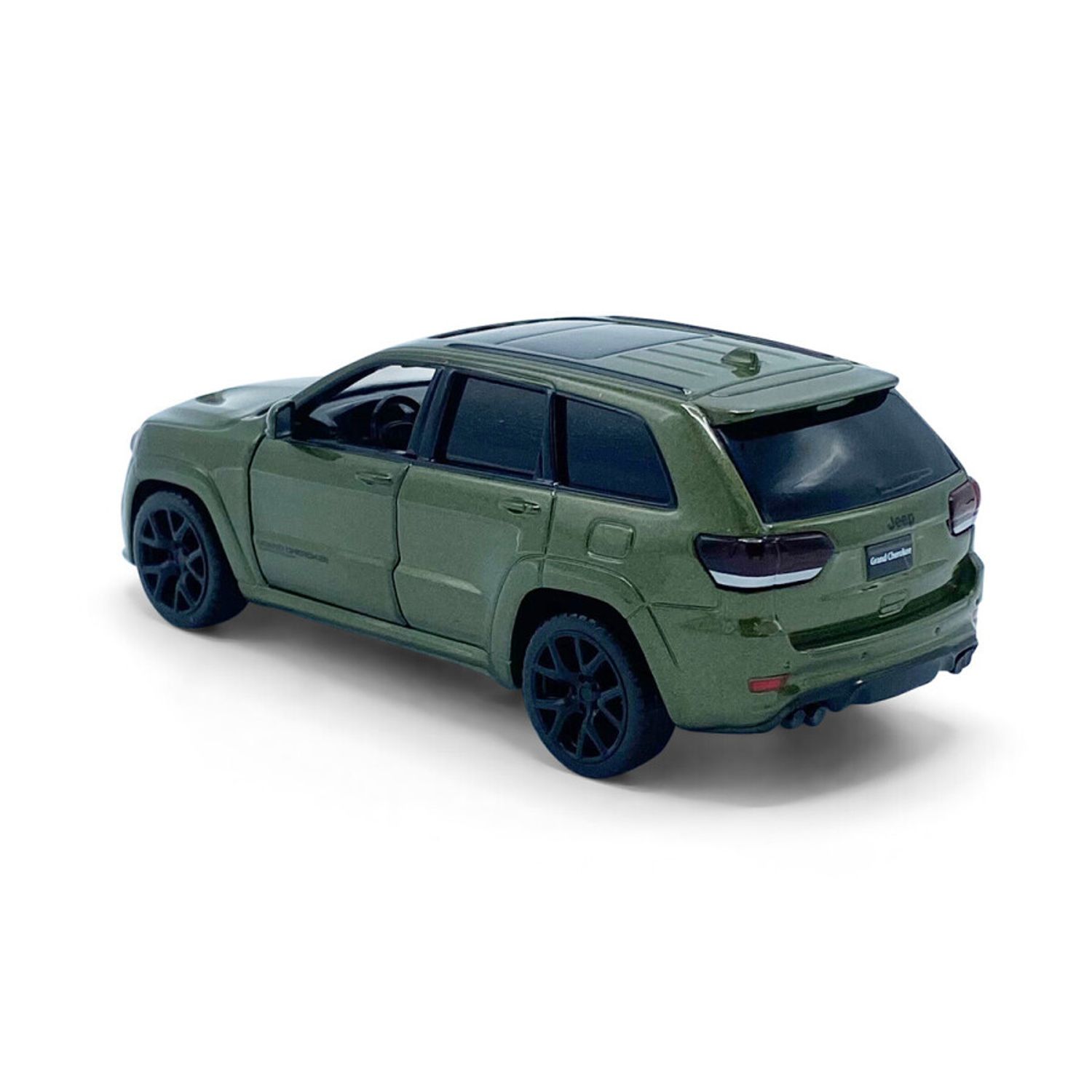 Macheta auto Tayumo Jeep Grand Cherokee Trackhawk, 1:36, Green fotografia produsului View 3 L