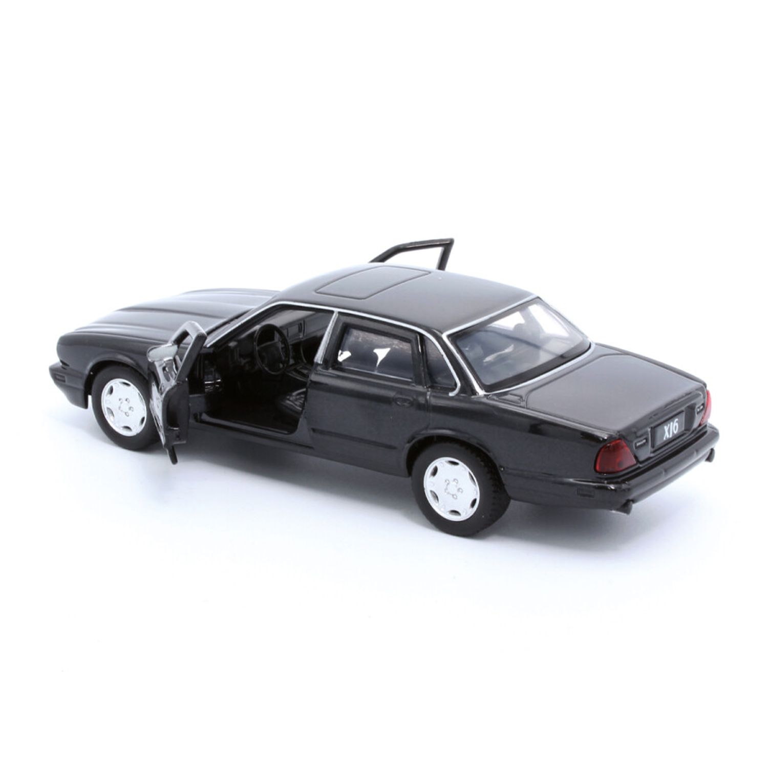 Macheta auto Tayumo Jaguar XJ6, 1:36, Anthracite fotografia produsului View 3 L