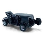 Macheta auto Tayumo Jeep Wrangler Sahara, 1:32, Black fotografia produsului View 2 S