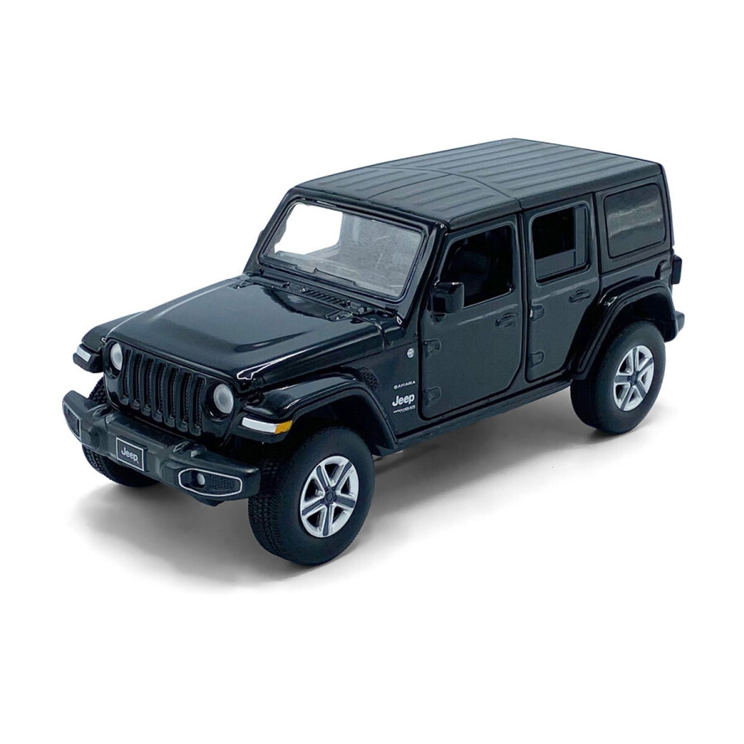 Macheta auto Tayumo Jeep Wrangler Sahara, 1:32, Black fotografia produsului