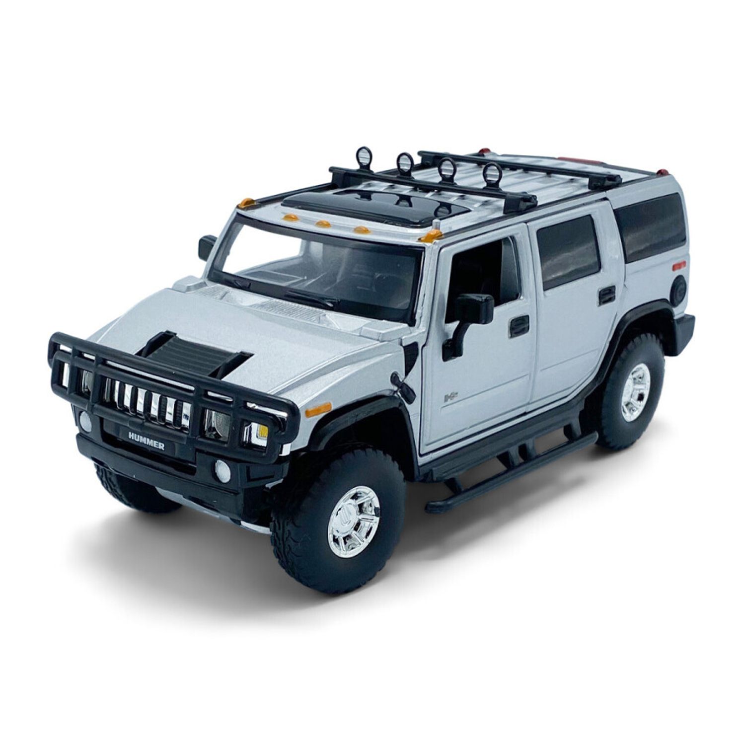 Macheta auto Tayumo Hummer H2, 1:32, Silver fotografia produsului