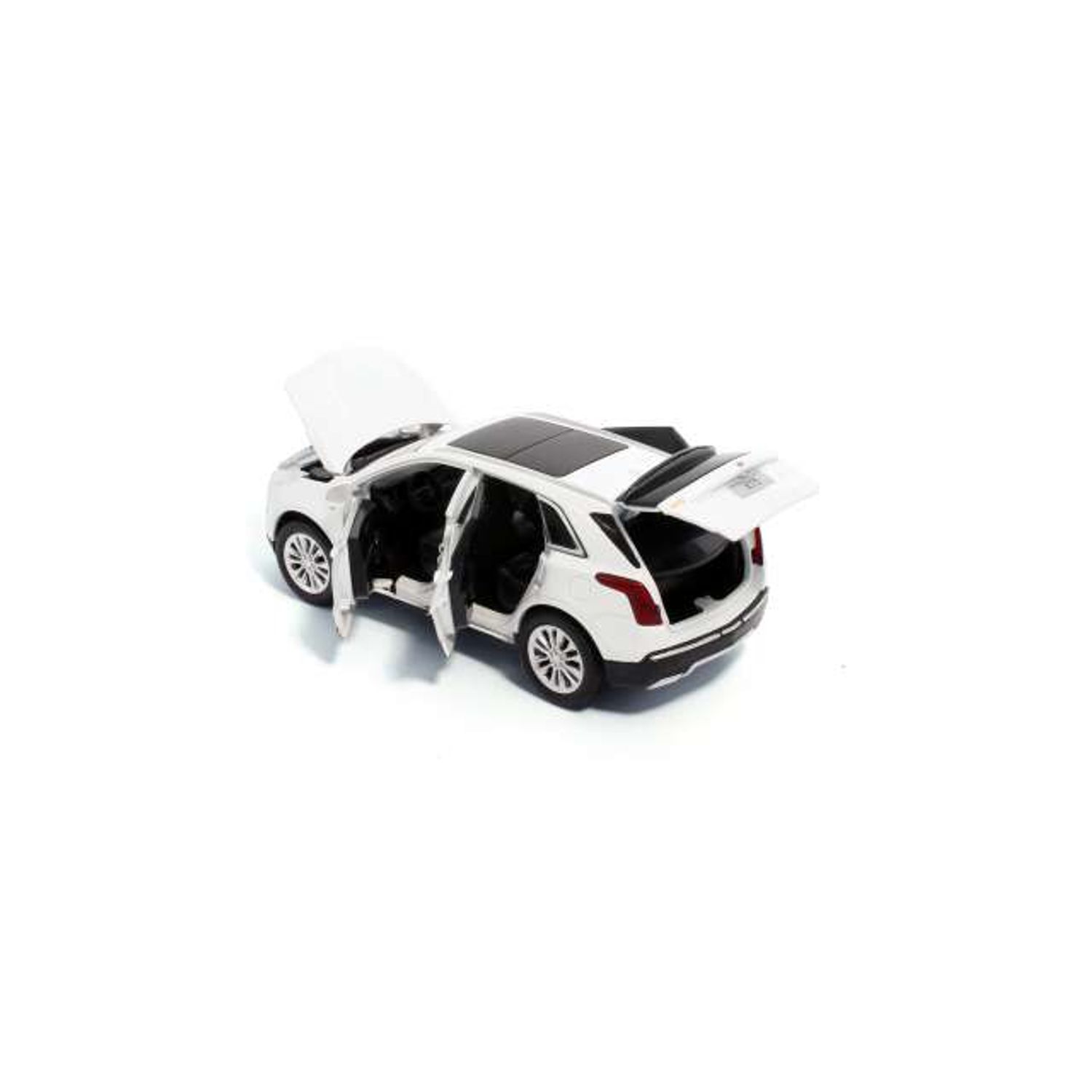 Macheta auto Tayumo Cadillac XT5, 1:32, White fotografia produsului View 2 L