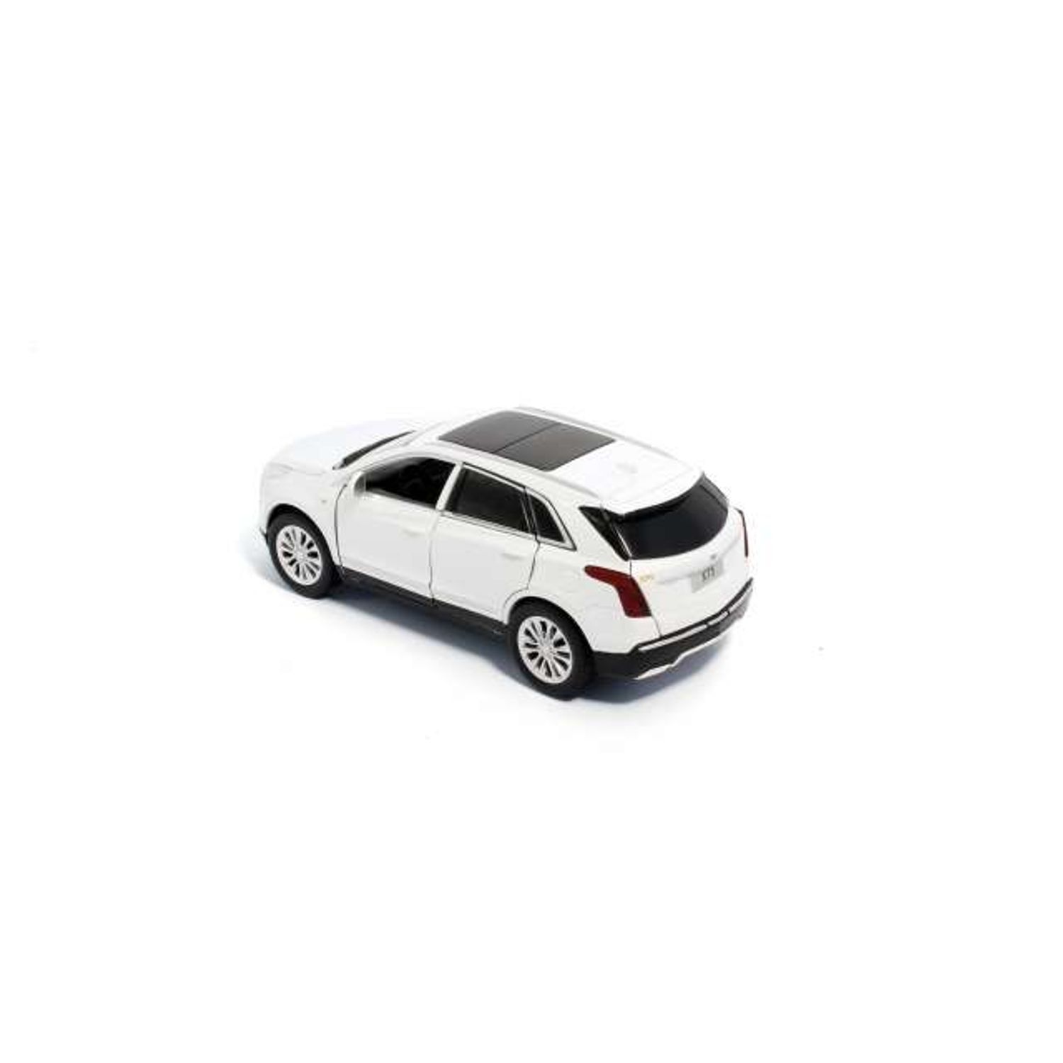 Macheta auto Tayumo Cadillac XT5, 1:32, White fotografia produsului View 3 L