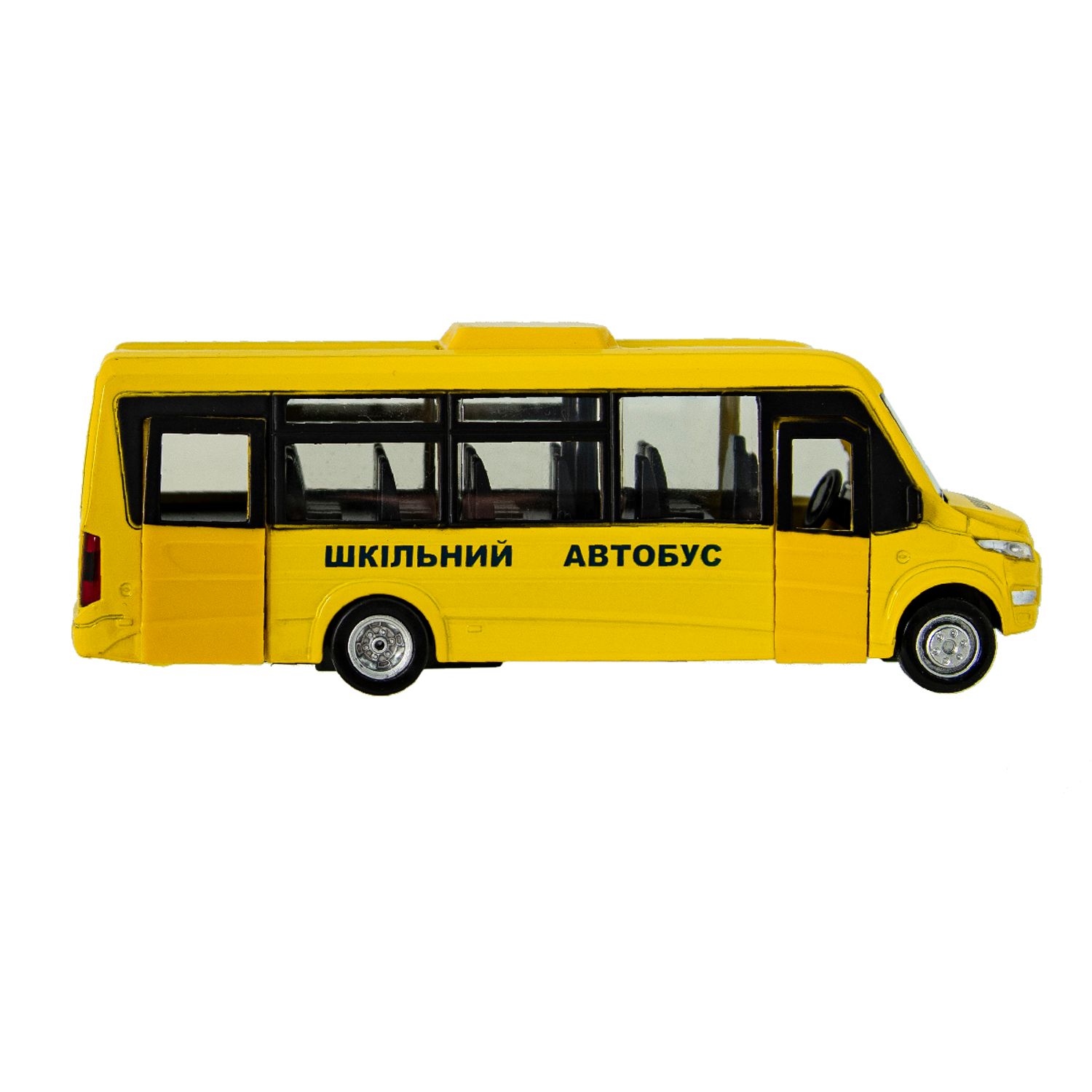 Macheta auto Technopark model autobuz pentru copii Iveco Daily fotografia produsului View 4 L
