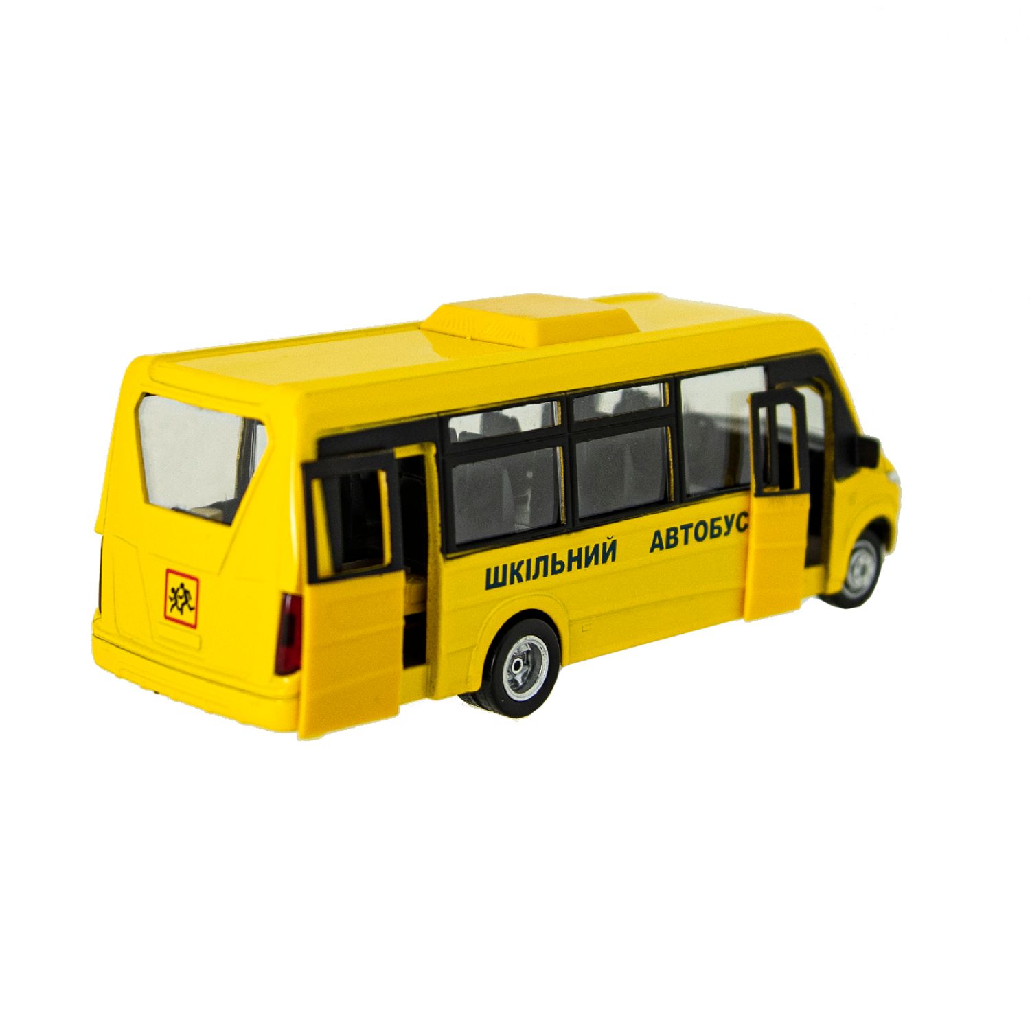 Macheta auto Technopark model autobuz pentru copii Iveco Daily fotografia produsului View 6 L