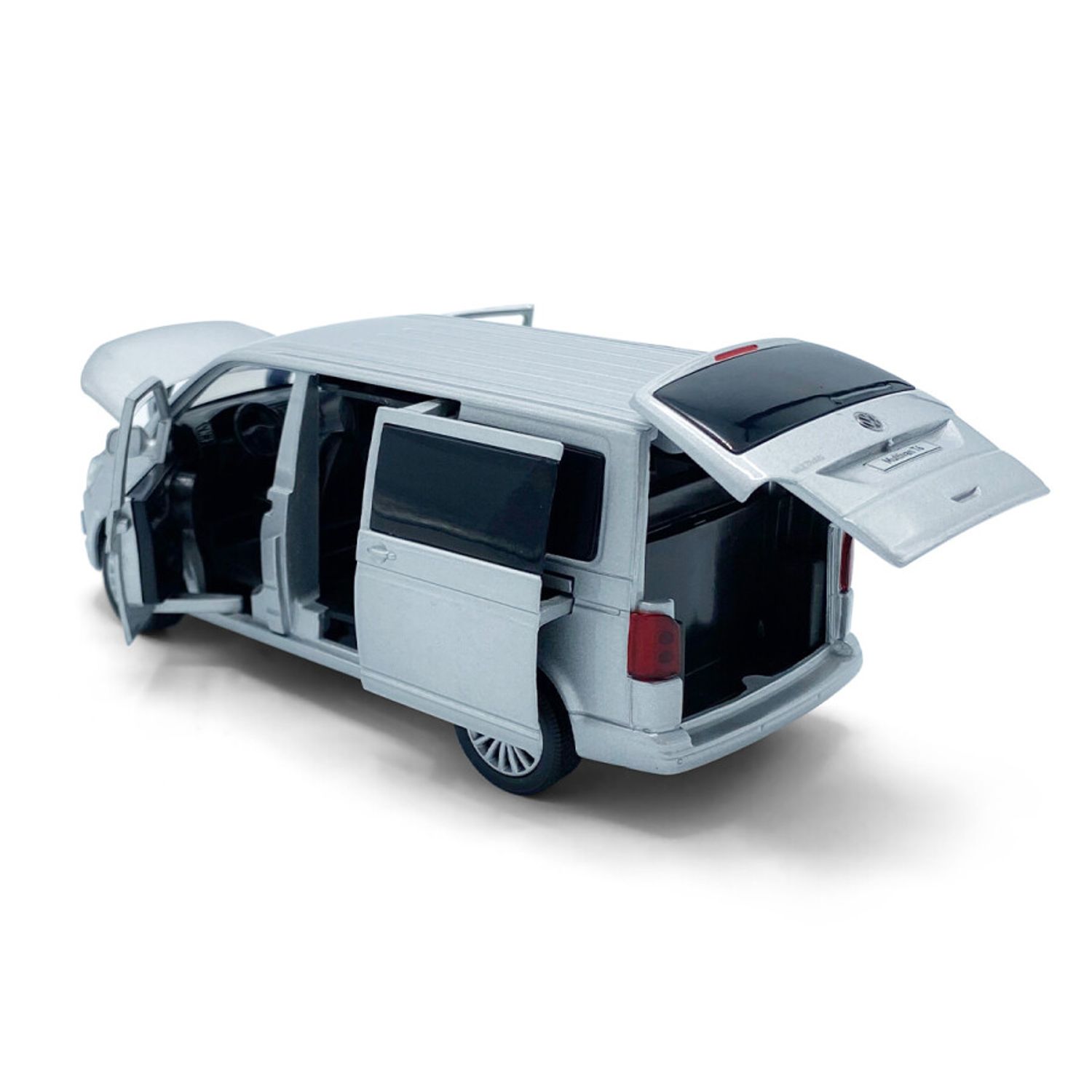 Macheta auto Tayumo VW Multivan, 1:32, Silver fotografia produsului View 3 L