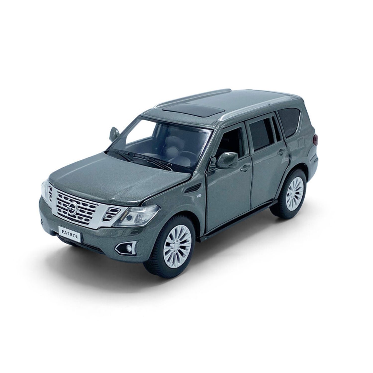 Macheta auto Tayumo Nissan Patrol Y62, 1:32, Grey fotografia produsului