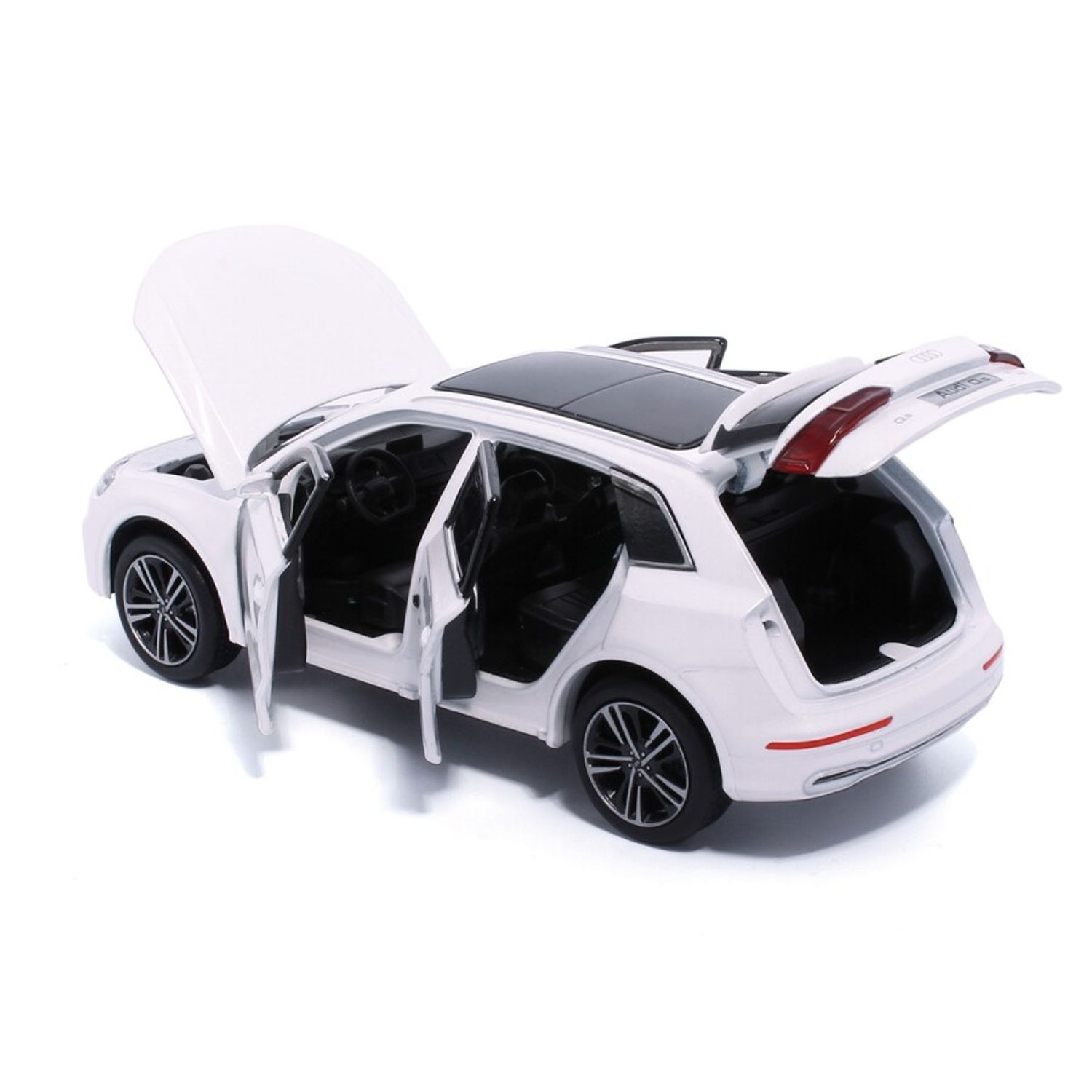 Macheta auto Tayumo Audi Q5, 1:32, White fotografia produsului View 3 L