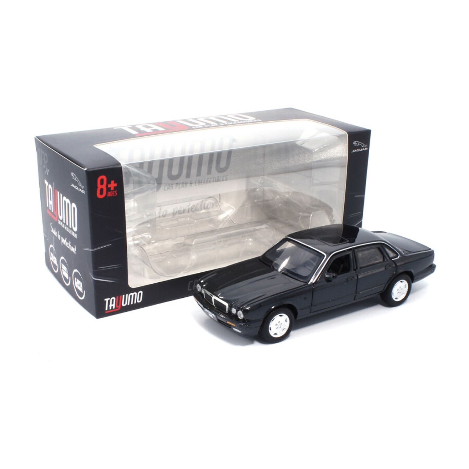 Macheta auto Tayumo Jaguar XJ6, 1:32, Black fotografia produsului View 3 L