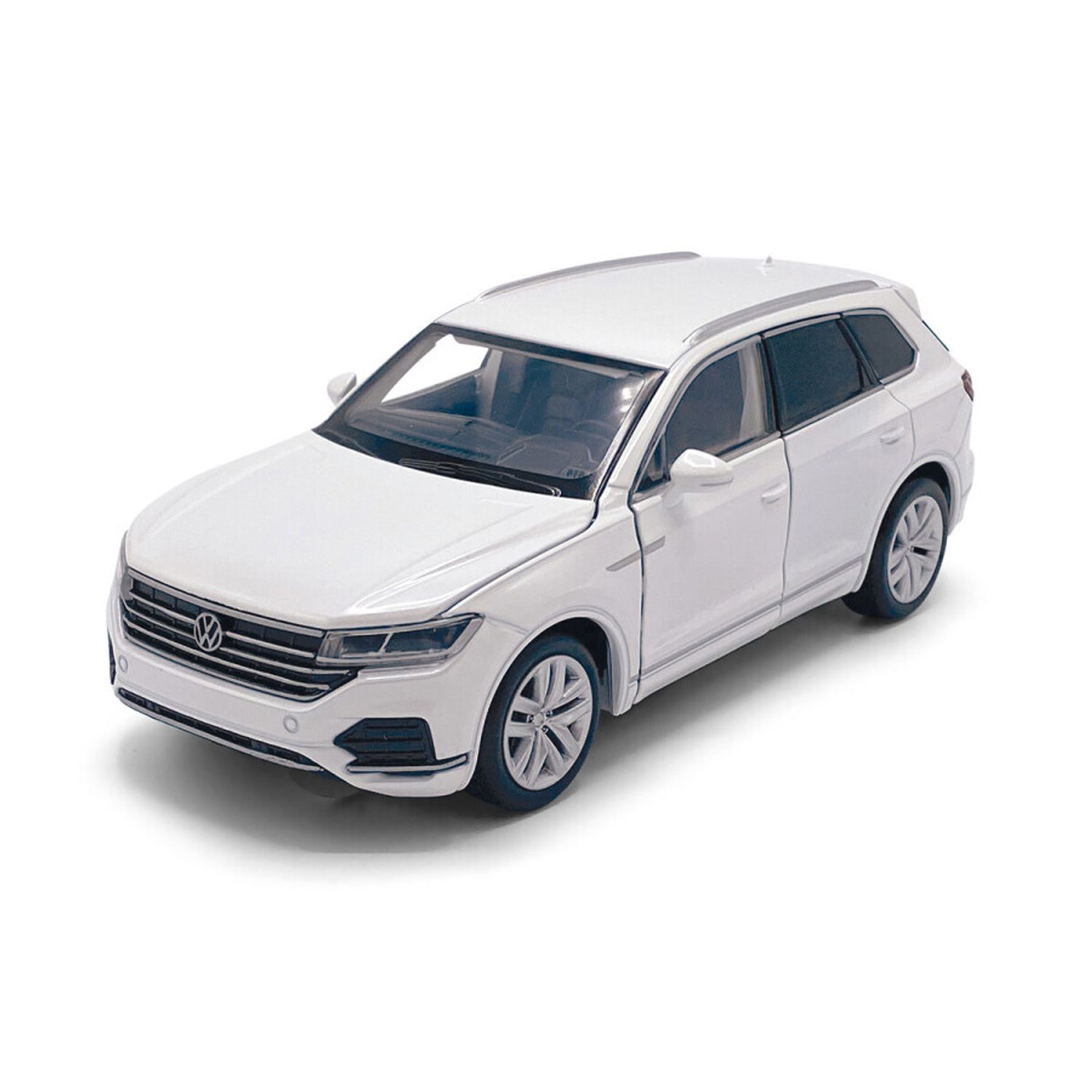 Macheta auto Tayumo VW Touareg, 1:32, White fotografia produsului