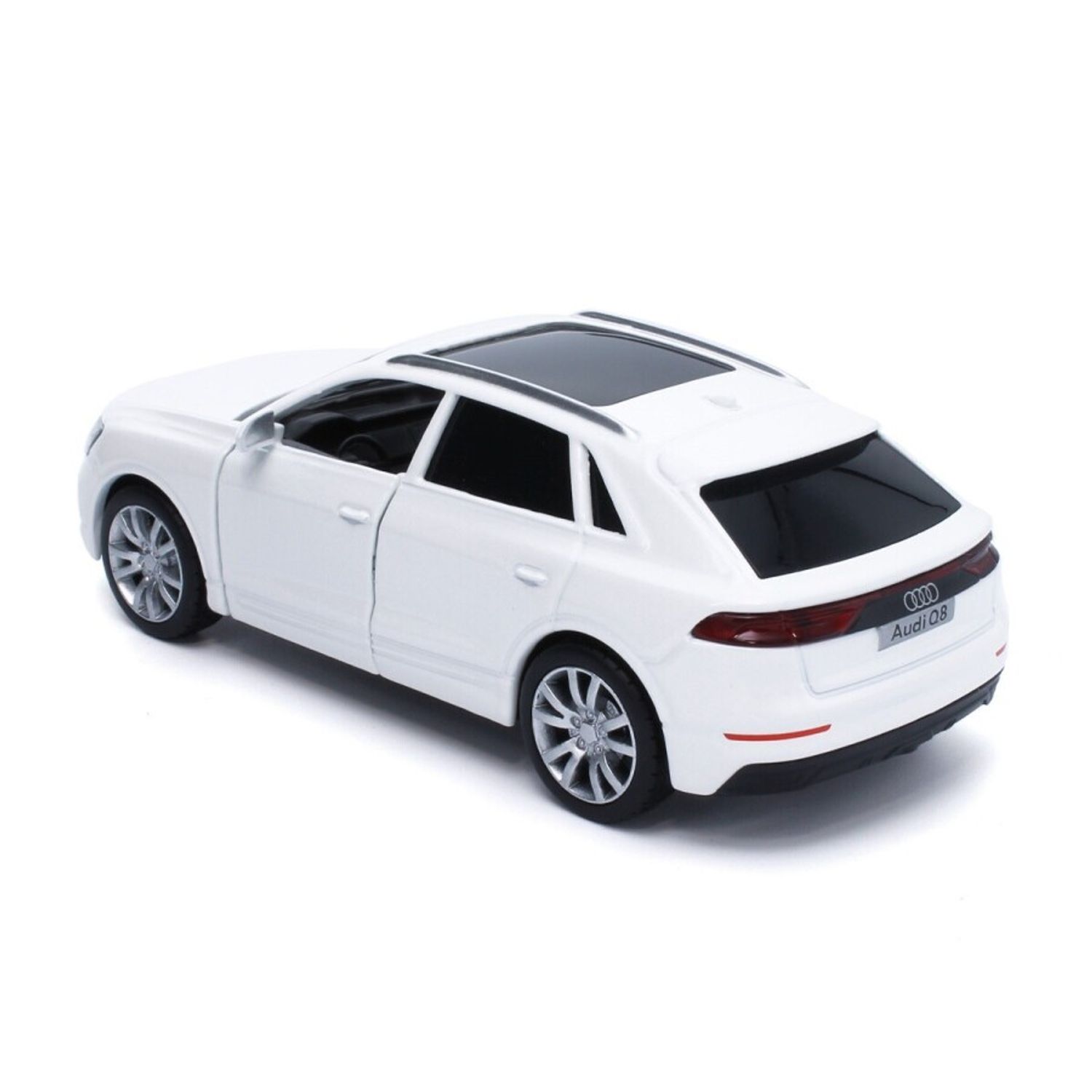 Macheta auto Tayumo Audi Q8, 1:36, White fotografia produsului View 2 L