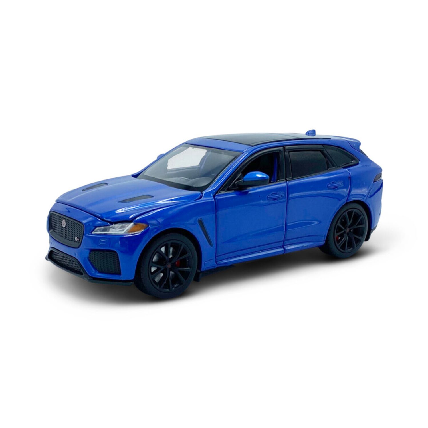Macheta auto Tayumo Jaquar F&minus;Pace, 1:32, Blue fotografia produsului