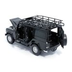 Macheta auto Tayumo Land Rover Defender 110, 1:32, Black fotografia produsului View 3 S