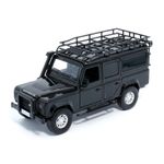 Macheta auto Tayumo Land Rover Defender 110, 1:32, Black fotografia produsului