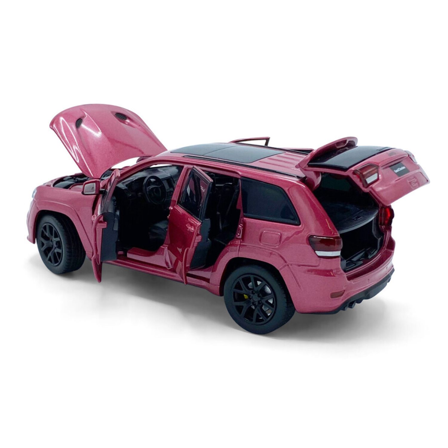 Macheta auto Tayumo Jeep Grand Cherokee Trackhawk, 1:32, Red fotografia produsului View 2 L