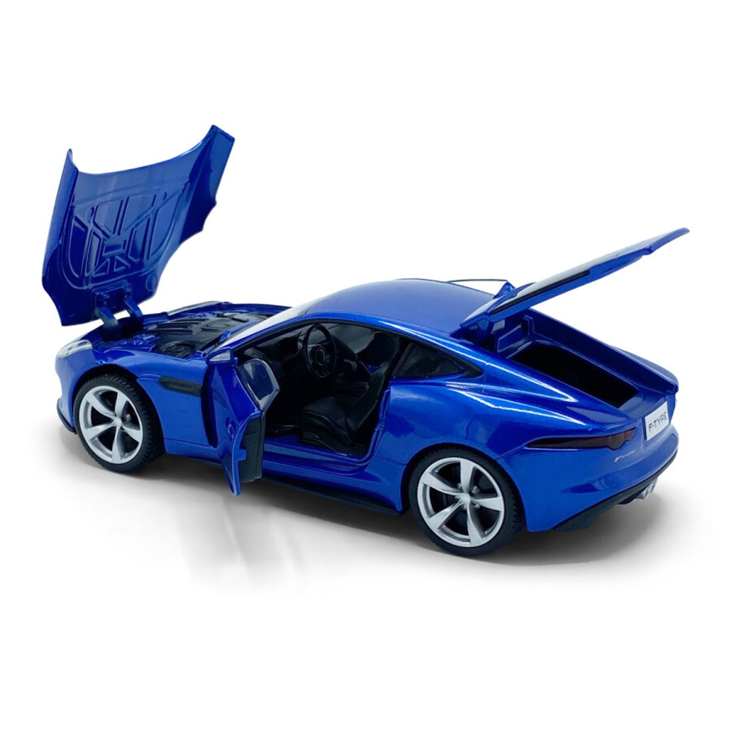 Macheta auto Jaquar F&minus;Type, 1:32, Blue fotografia produsului View 2 L