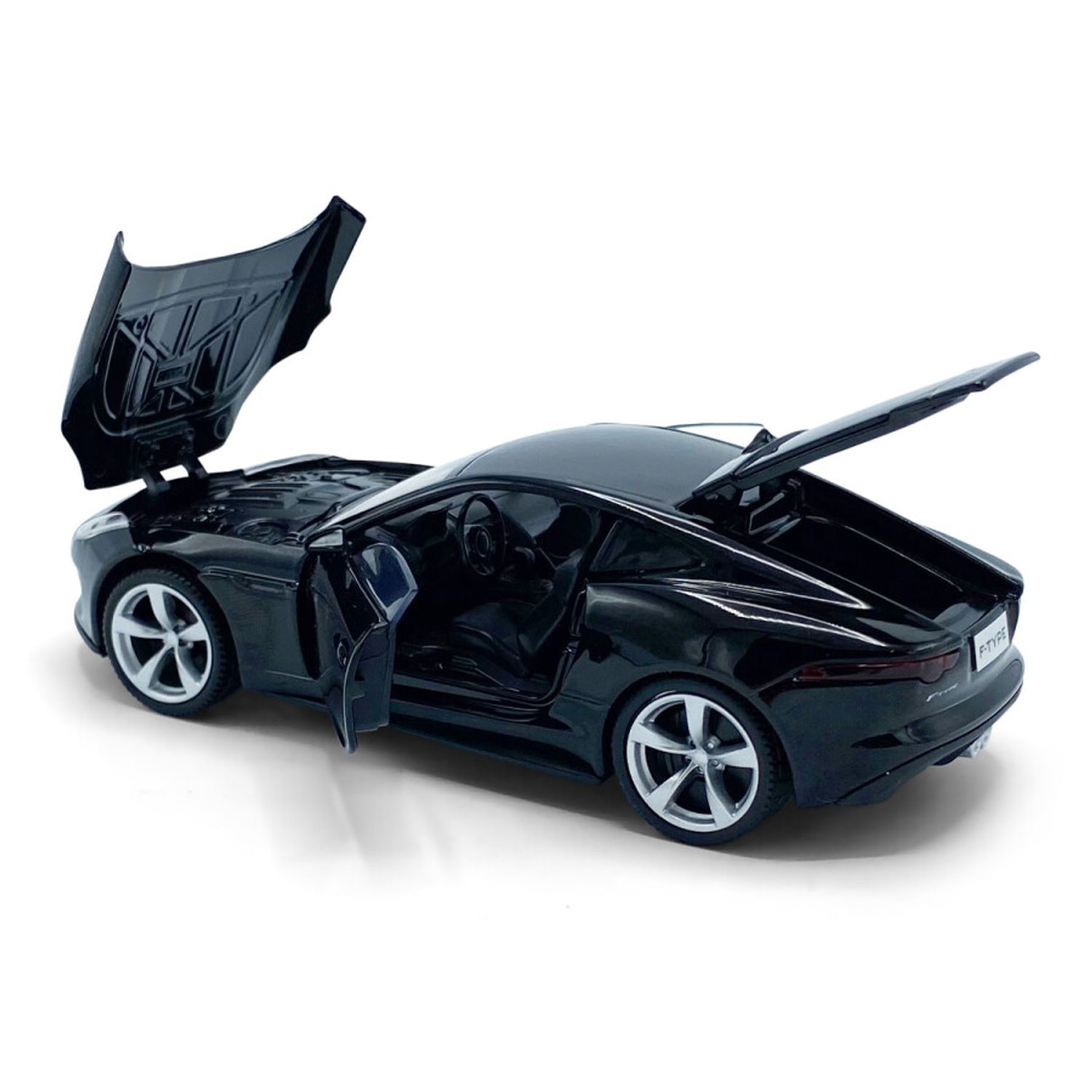 Macheta auto Tayumo Jaquar F&minus;Type, 1:32, Black fotografia produsului View 2 L
