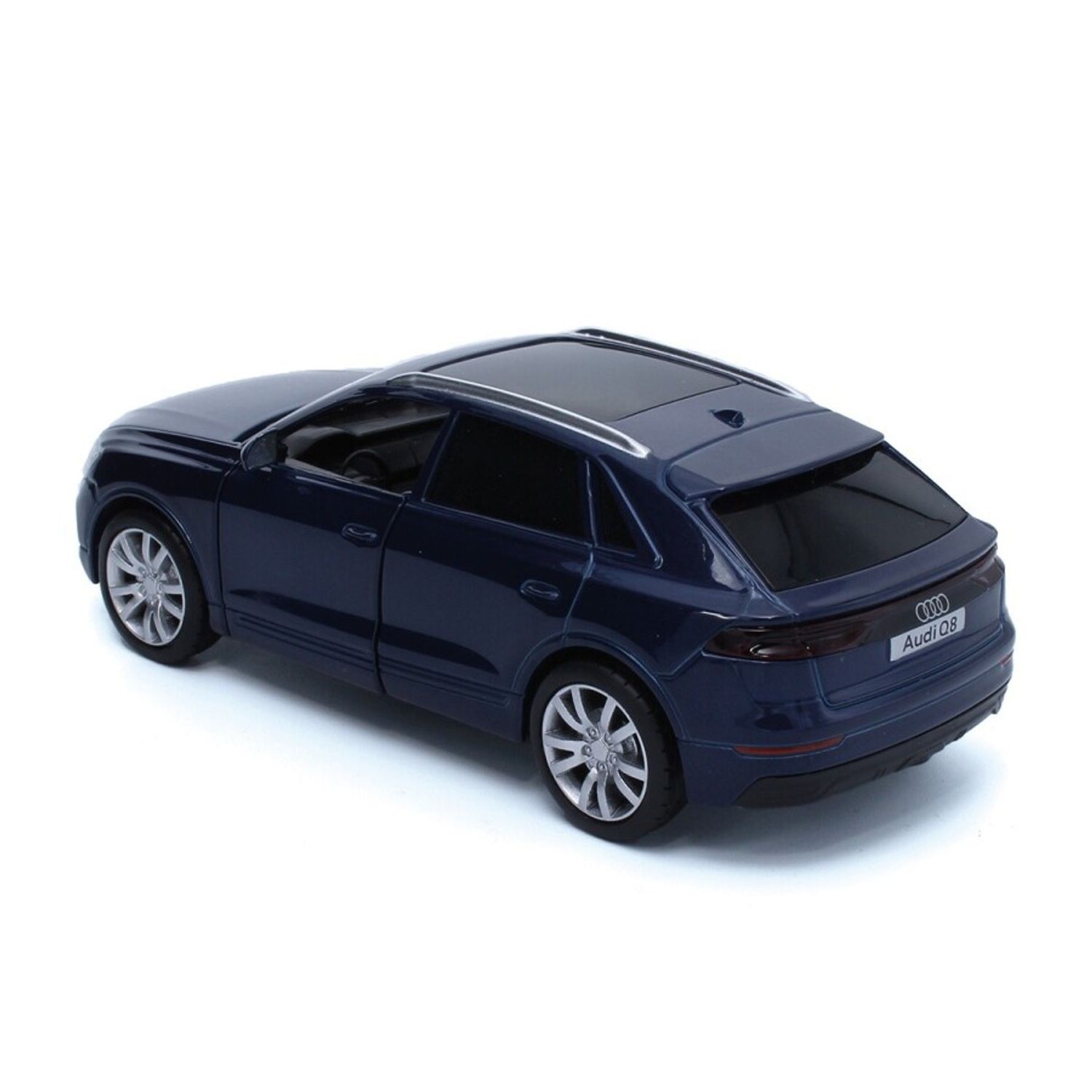 Macheta auto Tayumo Audi Q8, 1:36, Blue fotografia produsului View 3 L
