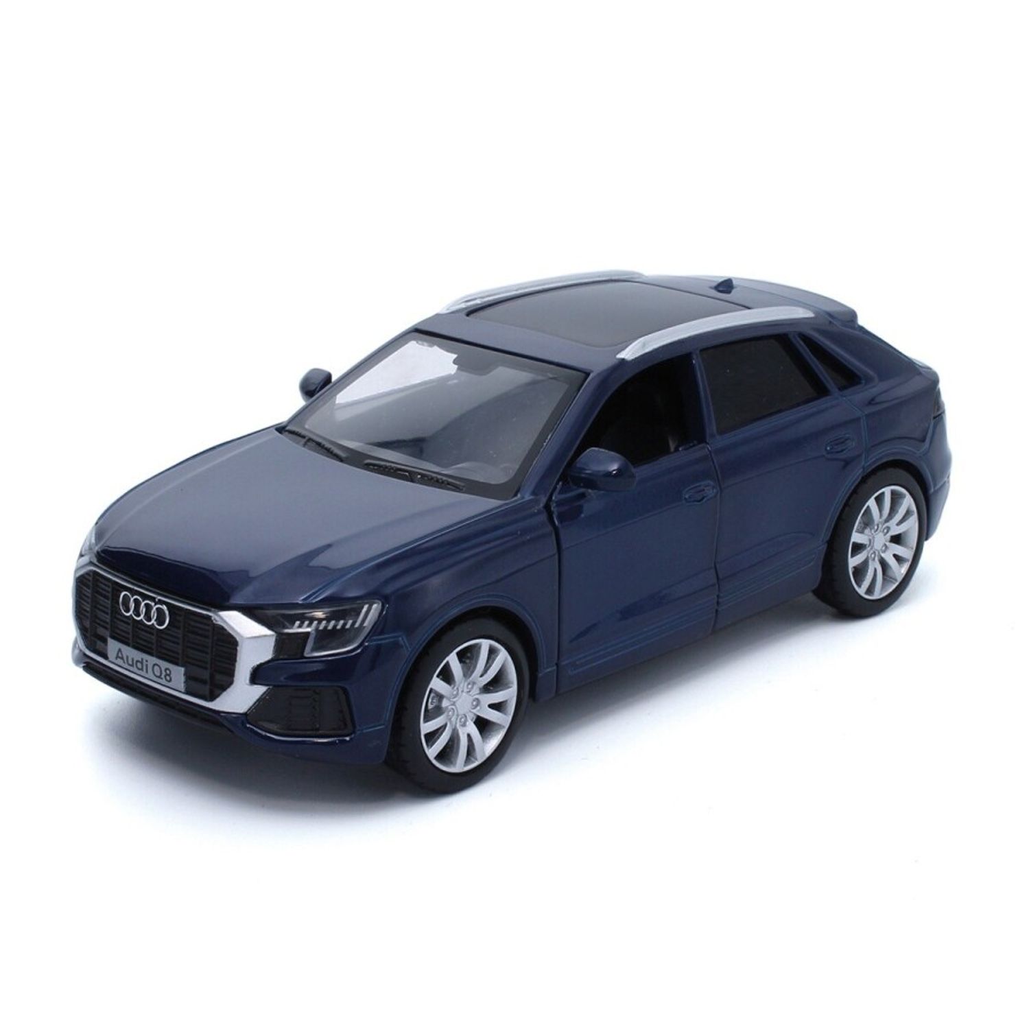 Macheta auto Tayumo Audi Q8, 1:36, Blue fotografia produsului