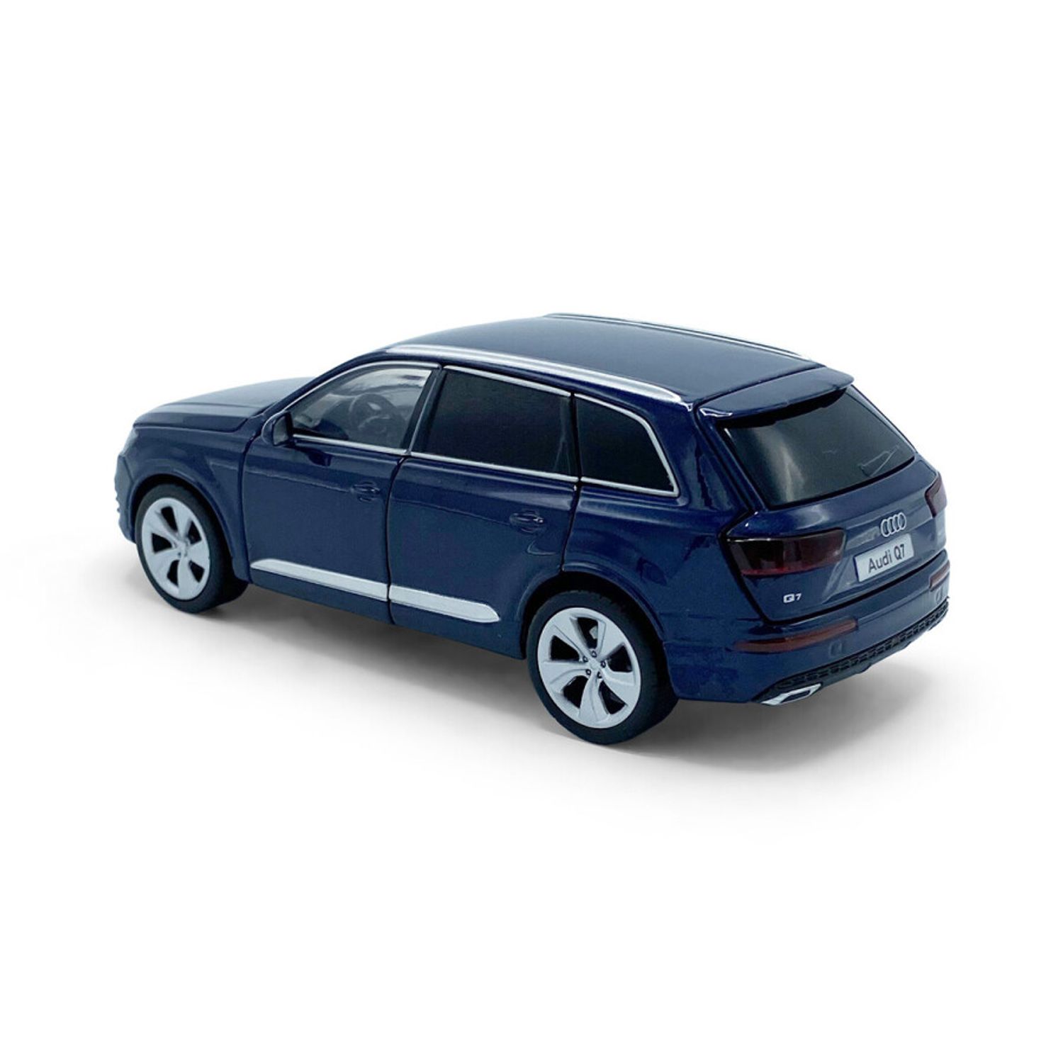 Macheta auto Tayumo Audi Q7, 1:32, Blue fotografia produsului View 3 L