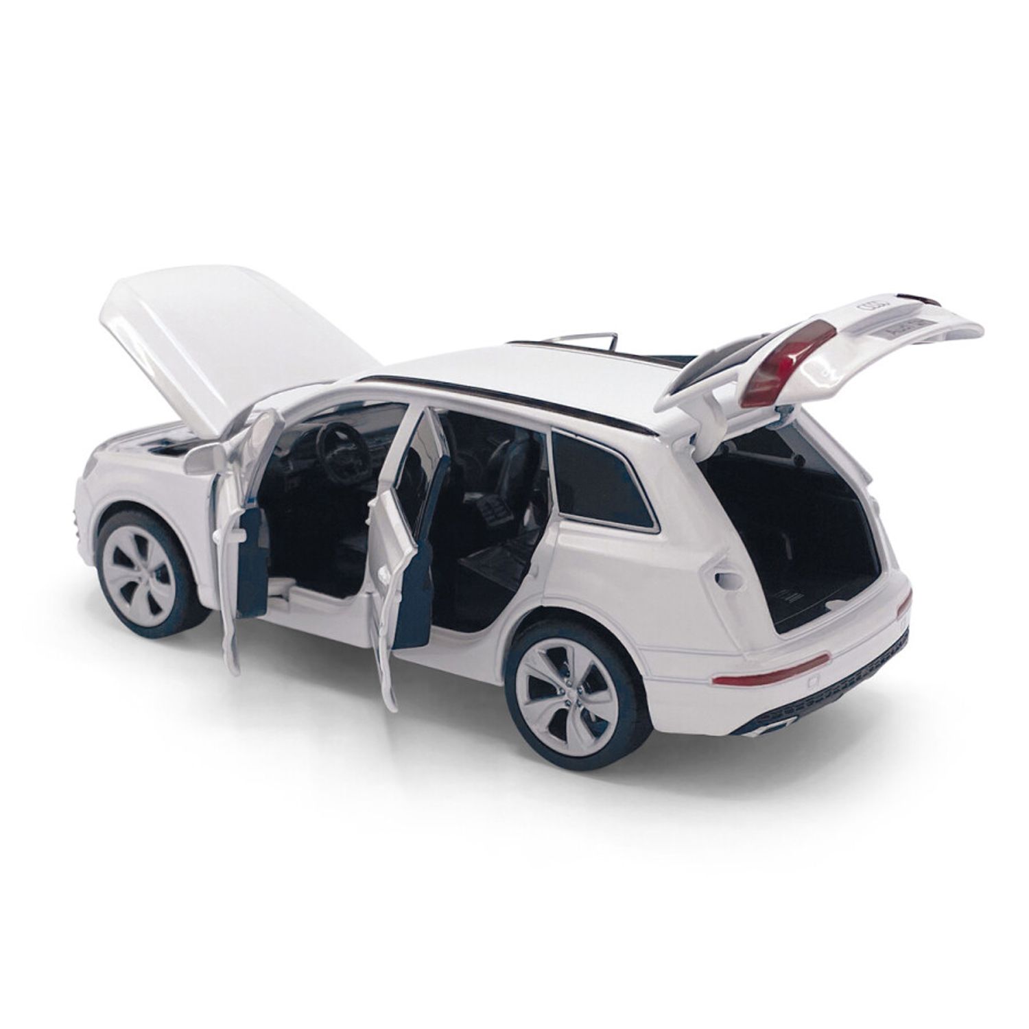 Macheta auto Tayumo Audi Q7, 1:32, White fotografia produsului View 2 L
