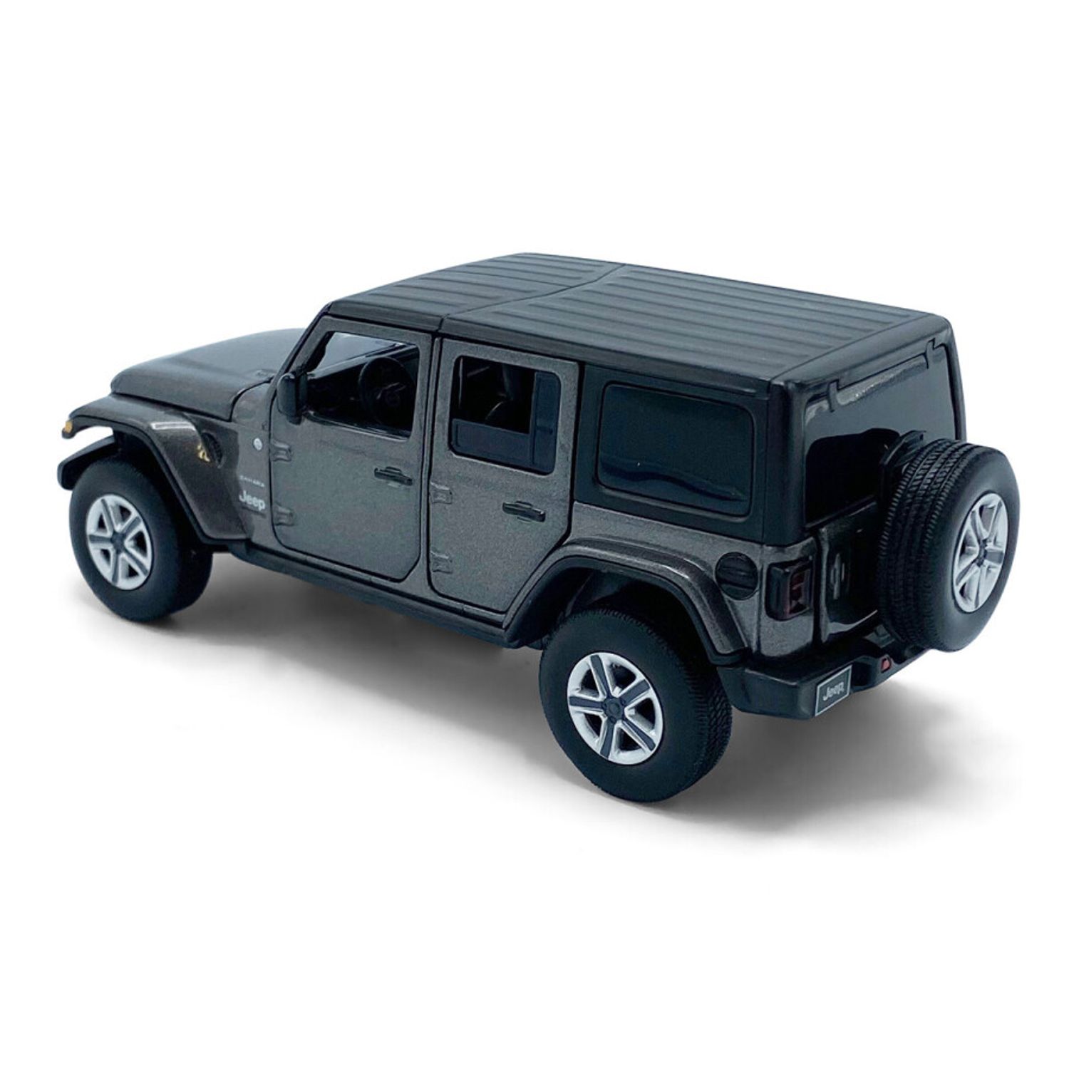 Macheta auto Tayumo Jeep Wrangler Sahara, 1:32, Grey fotografia produsului View 2 L