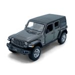 Macheta auto Tayumo Jeep Wrangler Sahara, 1:32, Grey fotografia produsului