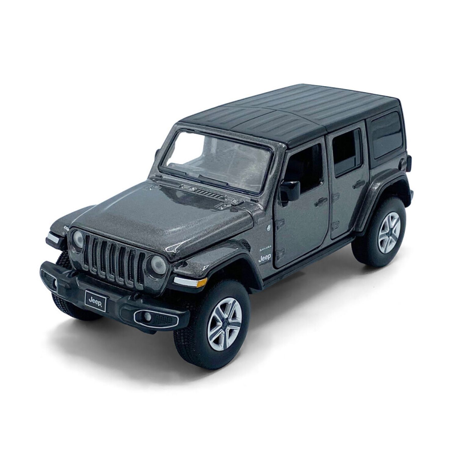 Macheta auto Tayumo Jeep Wrangler Sahara, 1:32, Grey fotografia produsului