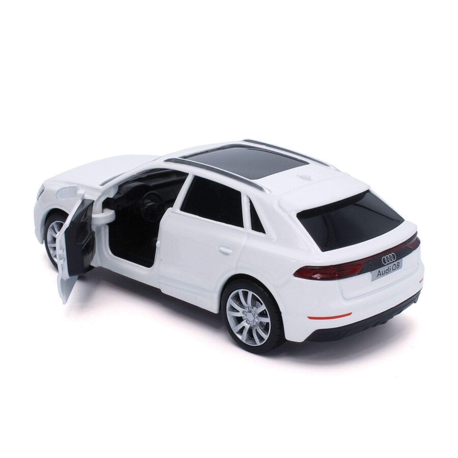 Macheta auto Tayumo Audi Q8, 1:36, White fotografia produsului View 3 L