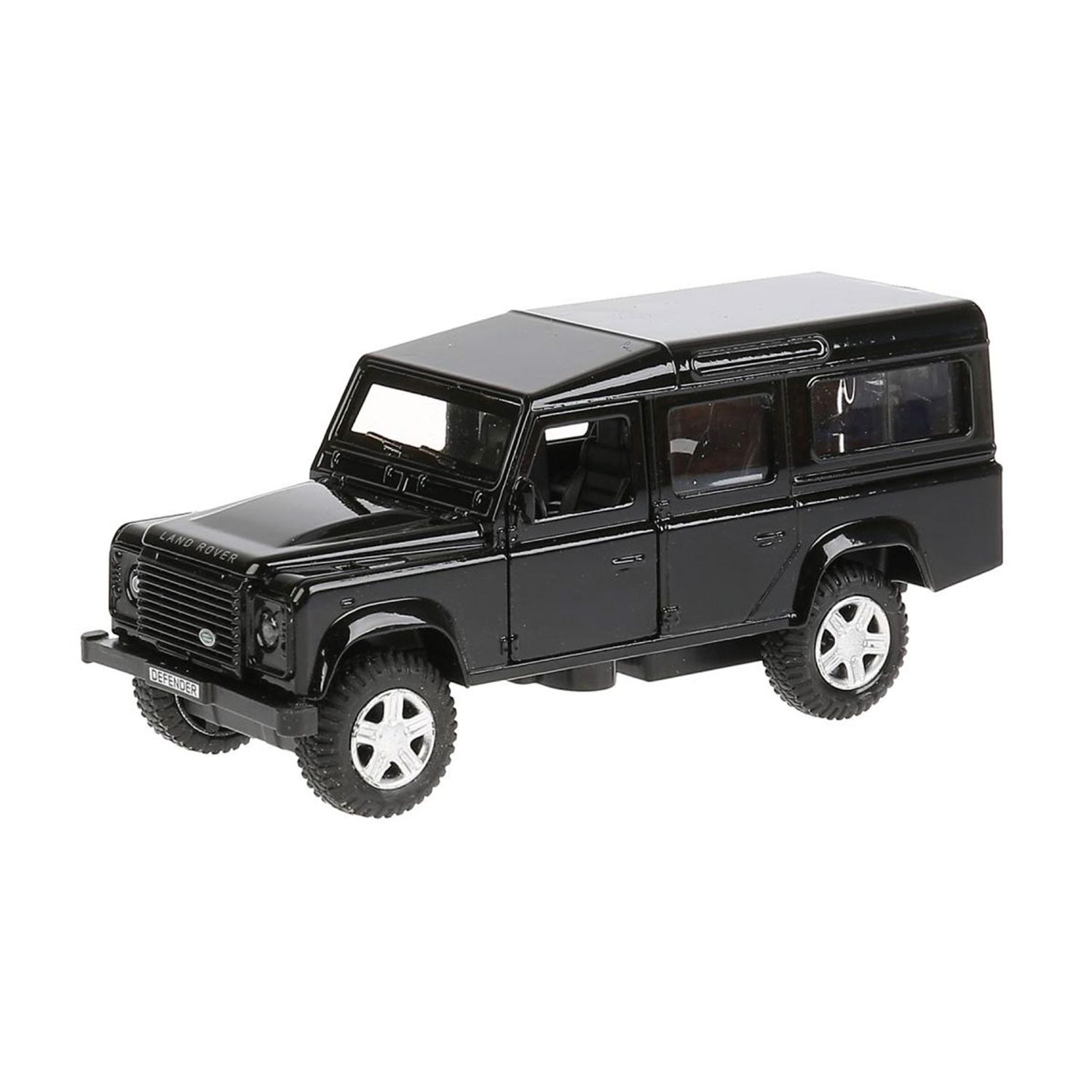 Masina Model Technopark Land Rover Defender 1:32, negru fotografia produsului