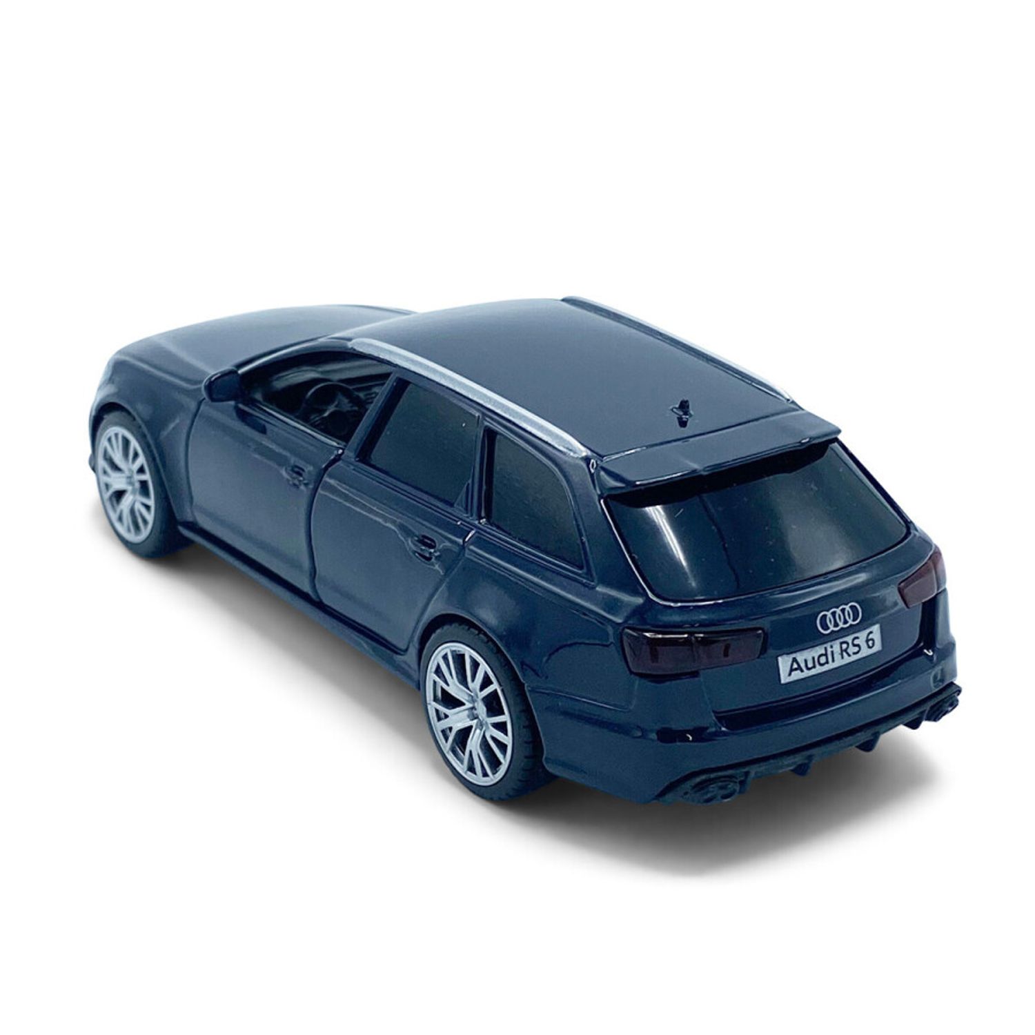 Macheta auto Tayumo Audi RS6, 1:36, Blue fotografia produsului View 2 L