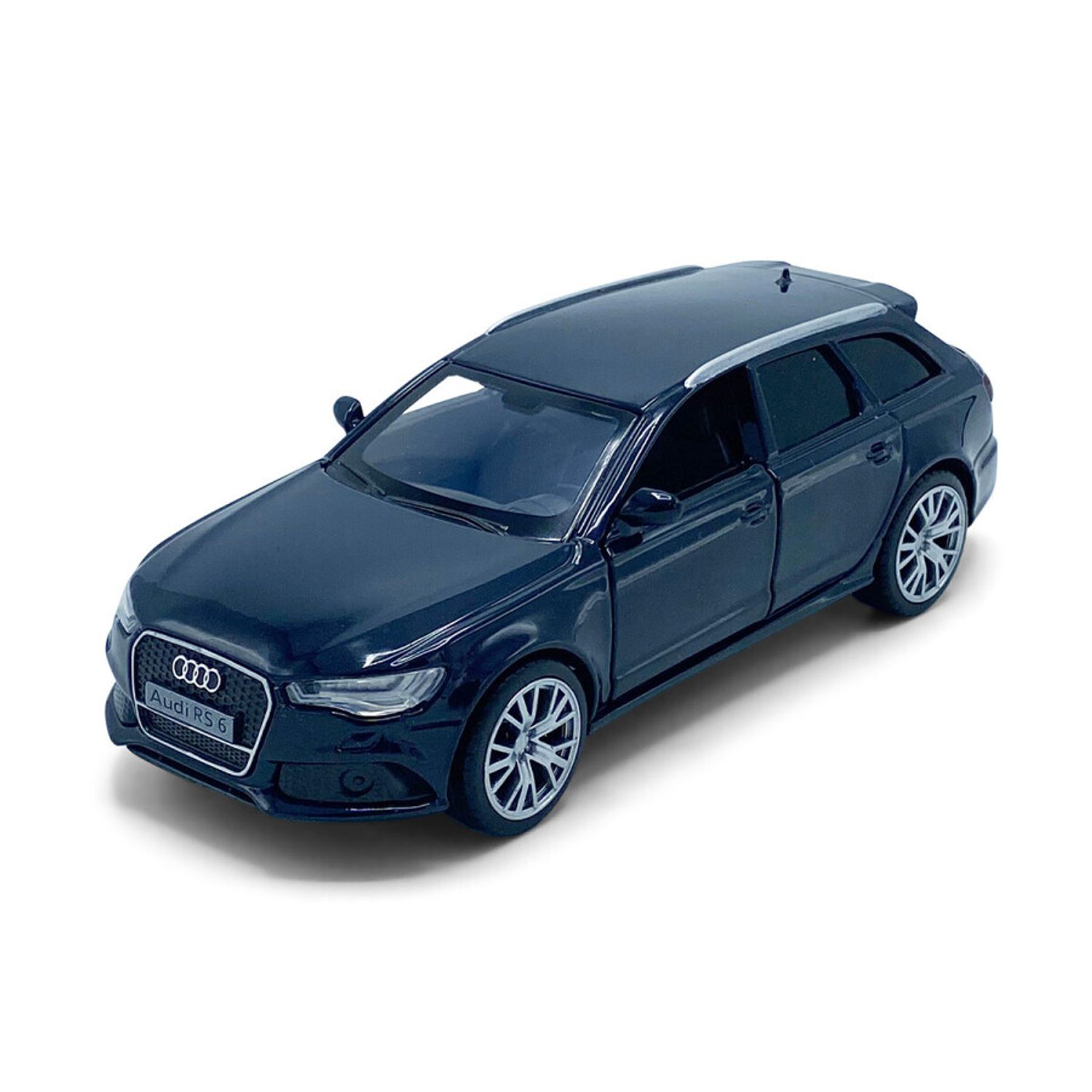 Macheta auto Tayumo Audi RS6, 1:36, Blue fotografia produsului