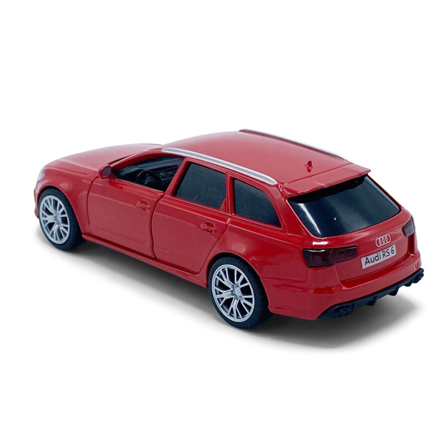 Macheta auto Tayumo Audi RS6, 1:36, Red fotografia produsului View 2 L