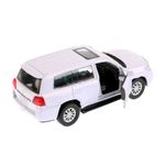 Model auto Technopark Toyota Land Cruiser 1:32, alb fotografia produsului View 3 S