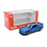 Macheta auto Tayumo Nissan GT&minus;R34 V&minus;Spec II,  1:36, Blue fotografia produsului View 4 S