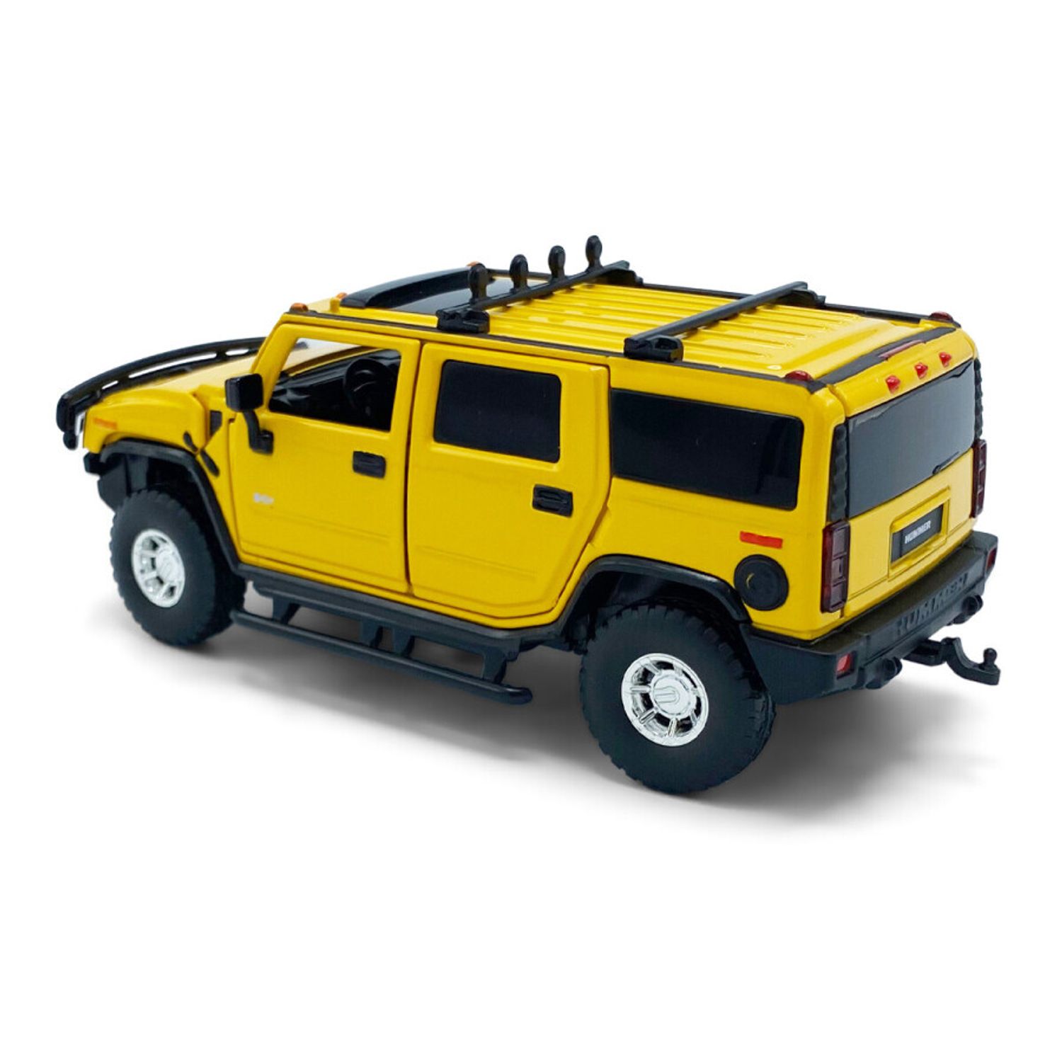 Macheta auto Tayumo Hummer H2, 1:32, Yellow fotografia produsului View 2 L
