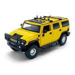 Macheta auto Tayumo Hummer H2, 1:32, Yellow fotografia produsului
