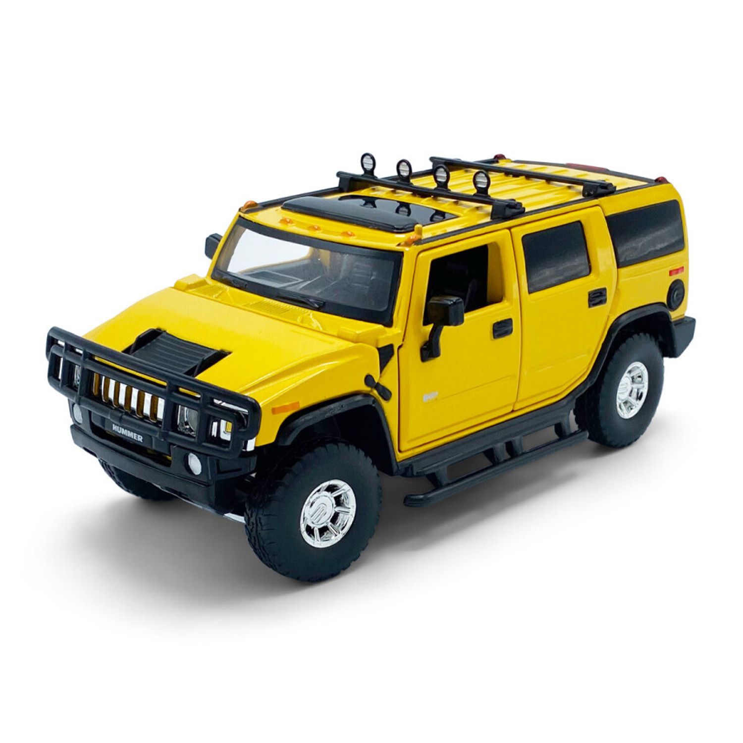 Macheta auto Tayumo Hummer H2, 1:32, Yellow fotografia produsului