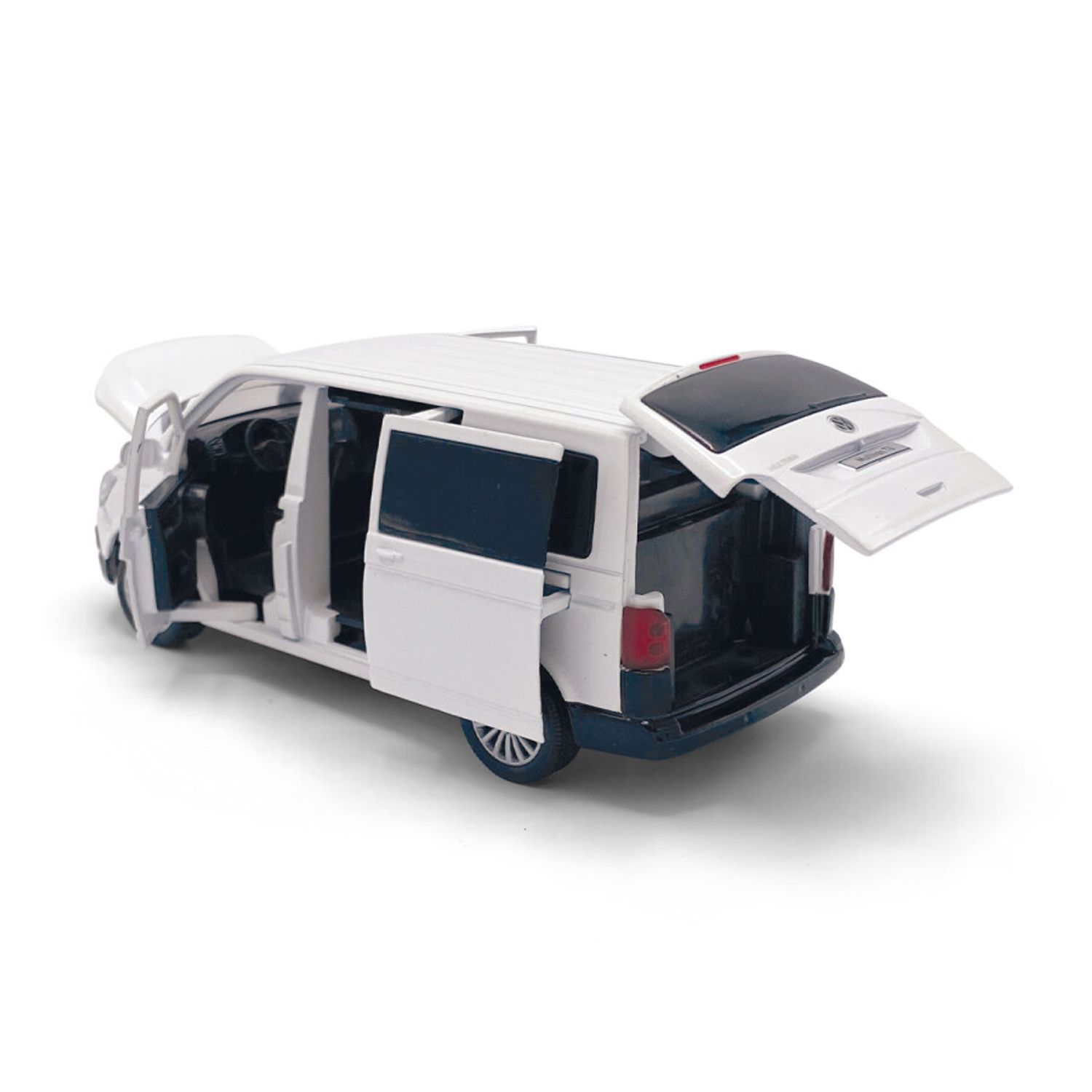Macheta auto Tayumo VW Multivan, 1:32, White fotografia produsului View 2 L