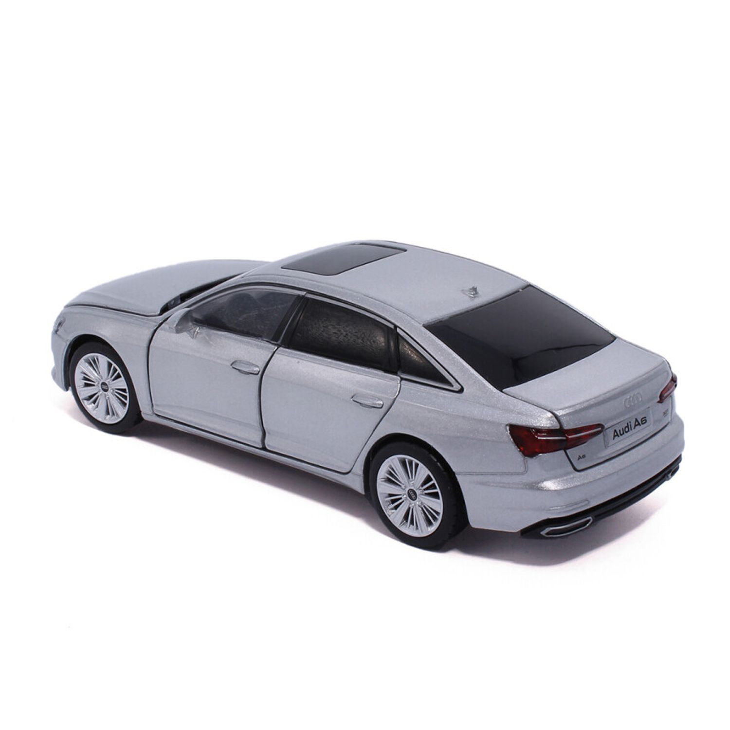 Macheta auto Tayumo Audi A6, 1:32, Silver fotografia produsului View 3 L