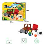 Set blocuri constructie Aventura la Ferma Blocki Mubi  11 elemente fotografia produsului View 3 S