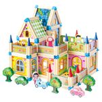 Set de construit din lemn, Castel mare, 268 piese fotografia produsului View 2 S