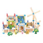 Set de construit din lemn, Castel mare, 268 piese fotografia produsului View 6 S