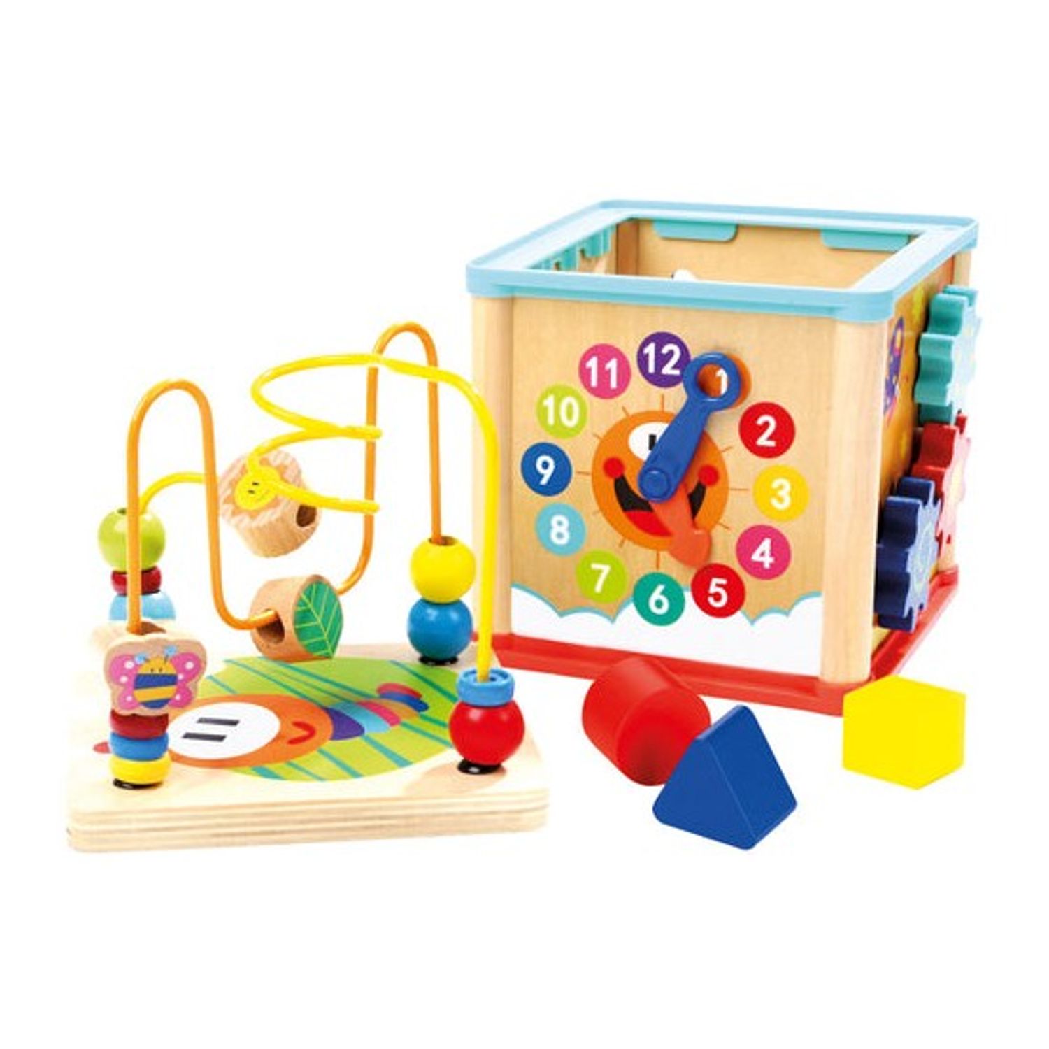 Jucarie Bino de Dexteritate Cubul cu Ceas fotografia produsului View 2 L